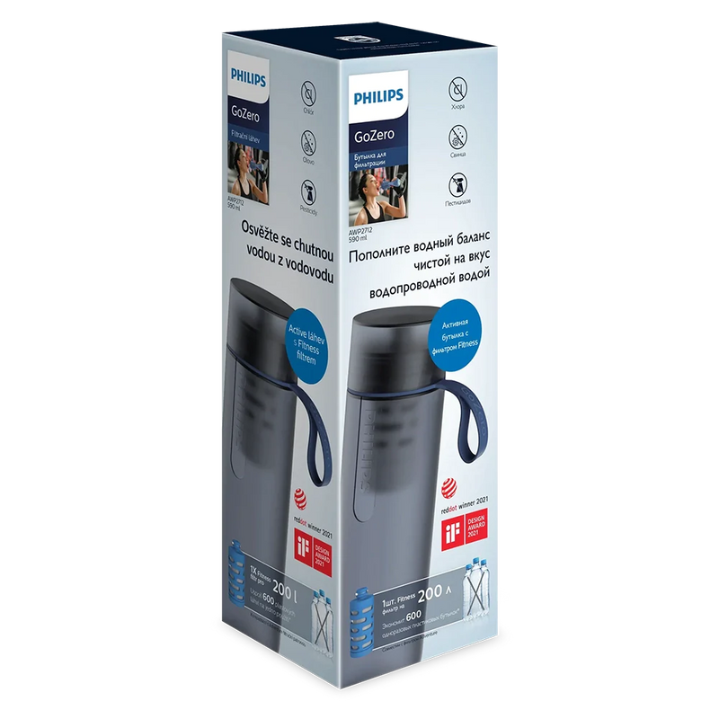 Philips Butelka filtrująca GoZero Adventure
