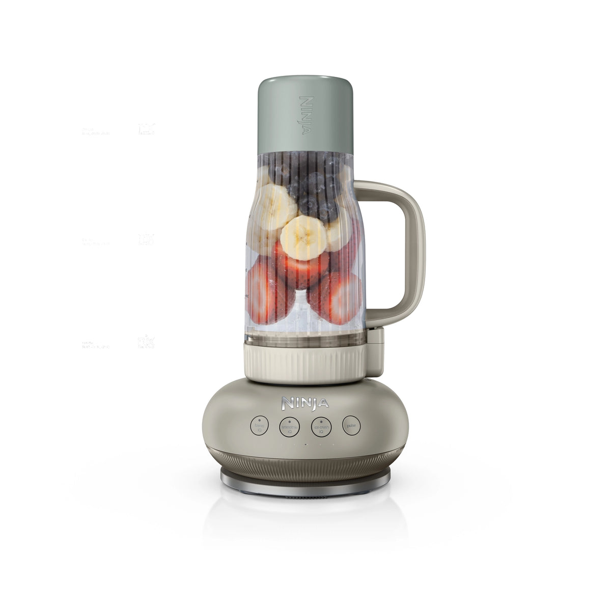 Ninja BlendBoss DB351EUST - Blender kielichowy, 0,65 l, Beżowy