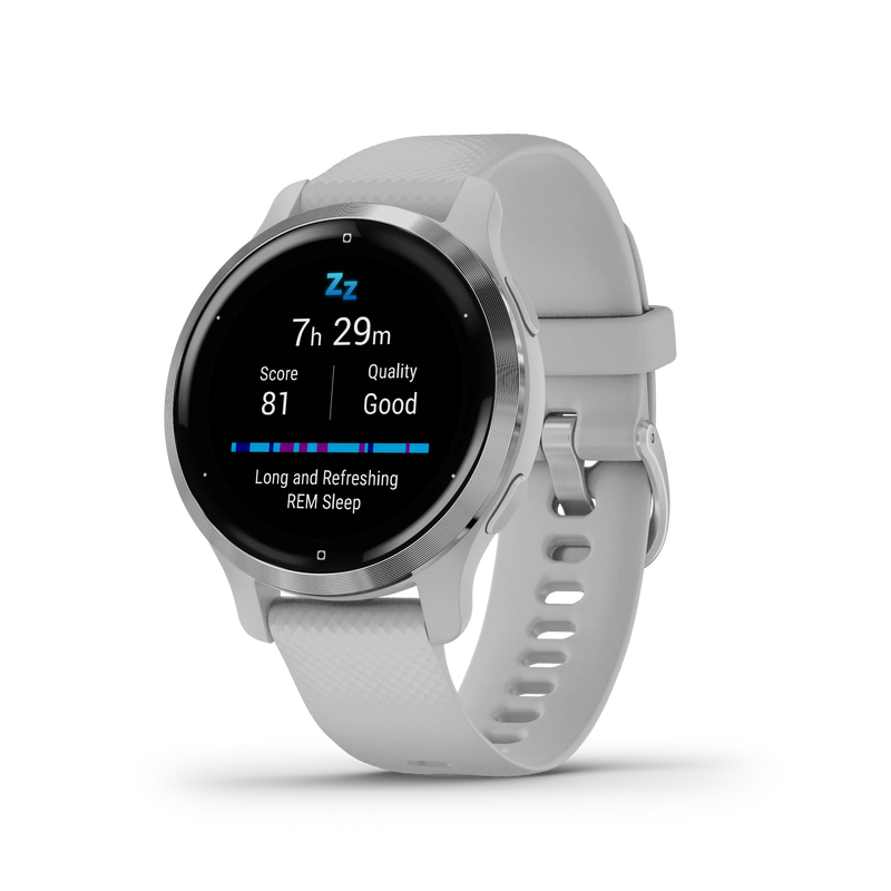 Smartwatch Garmin Venu® 2S zegarek wodoszczelny - grafitowy