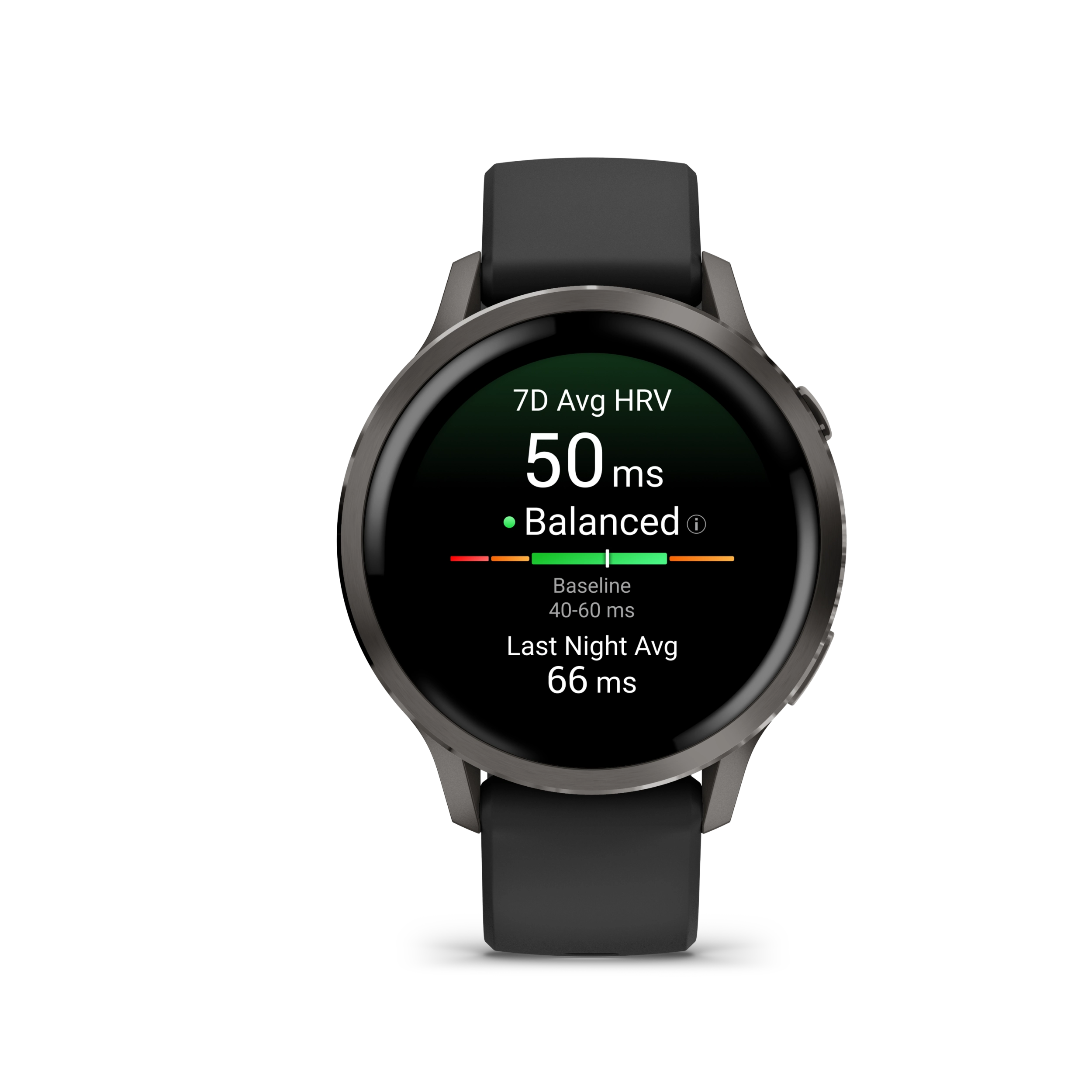 Garmin Venu 4 – 41 mm, Slate z paskiem silikonowym w kolorze Black