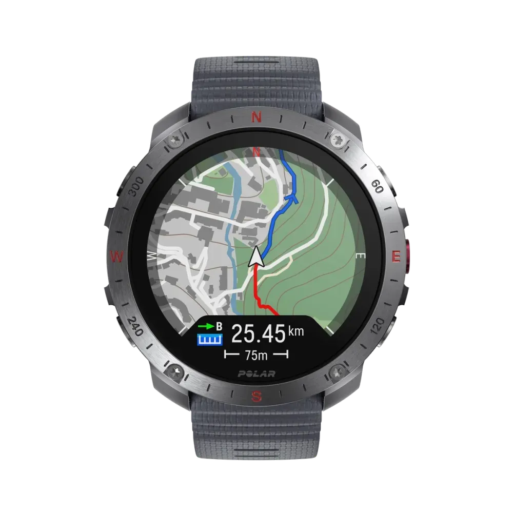 Polar Grit X2 Pro srebrno-szary S-L