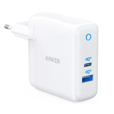Anker Ładowarka PowerPort PD+ 2, 1xUSB-C 1xUSB-A, PowerIQ 3.0, Biała