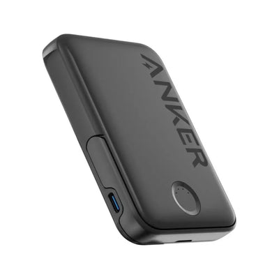 Anker Powerbank PowerCore 322 MagGo, 5000mAh, Czarny