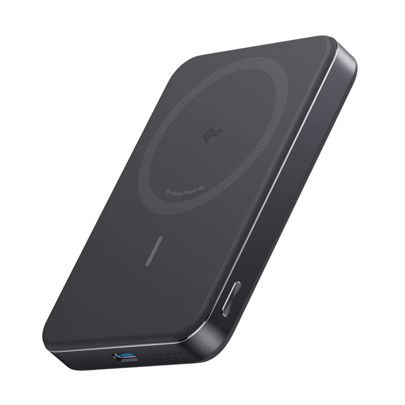 Anker Powerbank MagGo Slim Qi2 10000mAh, 15W, Czarny