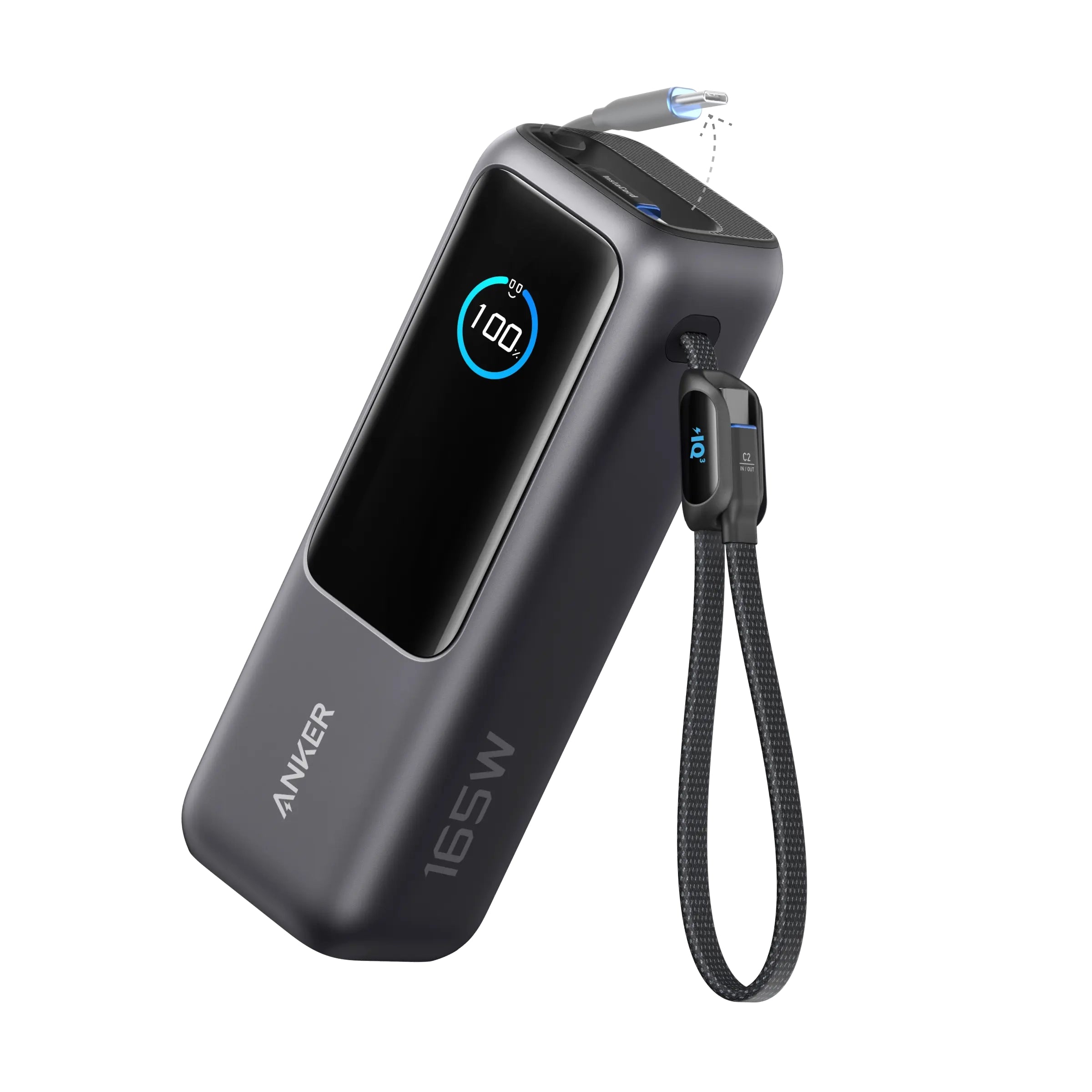 Anker Powerbank Zolo 25000 mAh 165W PD 3xUSB-C 1xUSB-A Czarny