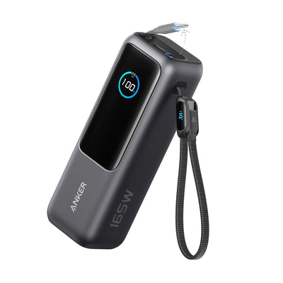 Anker Powerbank Zolo 25000 mAh 165W PD 3xUSB-C 1xUSB-A Czarny