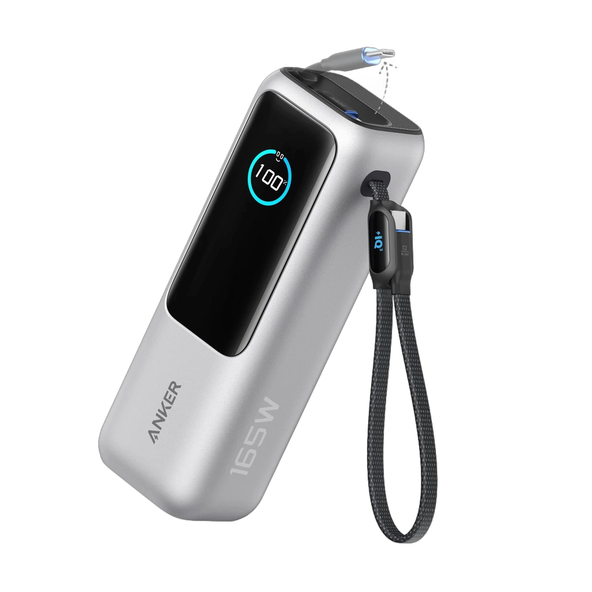 Anker Powerbank Zolo 25000mAh 165W PD 3xUSB-C 1xUSB-A Szary