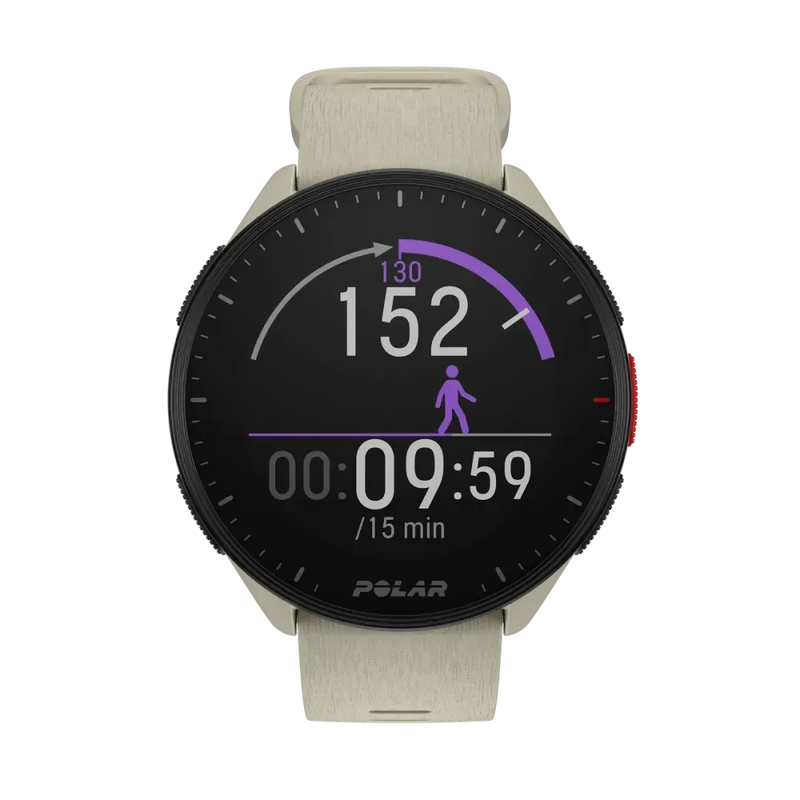 Polar Pacer biały (kremowy) S-L smartwatch