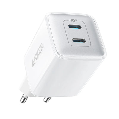Anker Ładowarka 521 Nano Pro, 2xUSB-C, 40W, ActiveShield, Biała