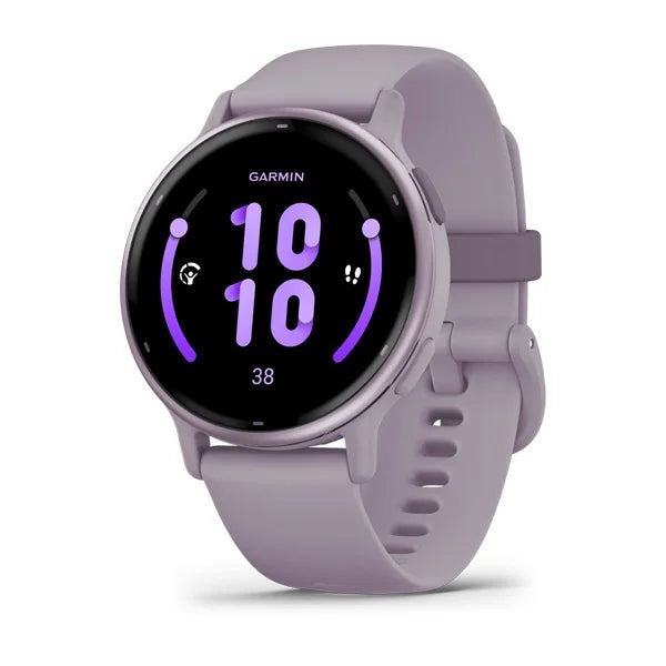 Garmin Vivoactive® 5 sportowy zegarek do triathlonu z czujnikiem tętna - orchideowy
