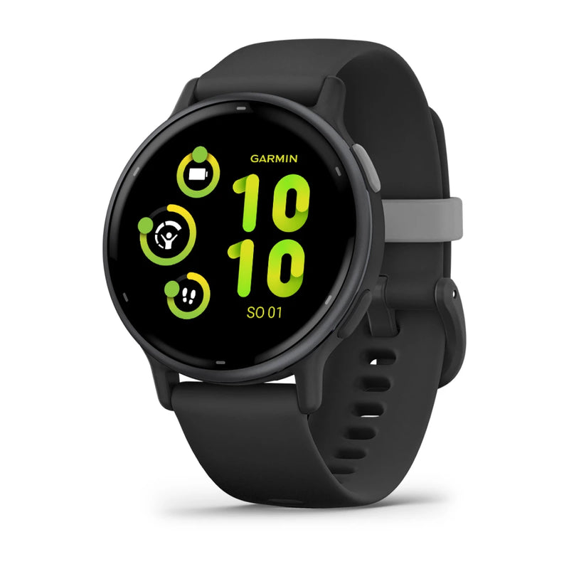 Garmin Vivoactive® 5 sportowy zegarek do triathlonu z czujnikiem tętna - grafitowy