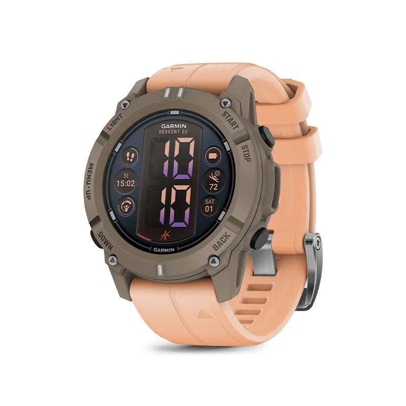 Garmin Descent™ G2 Paloma z paskiem w kolorze Shell Pink