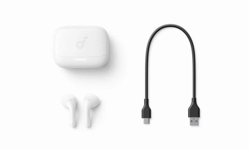 Słuchawki douszne soundcore K20i Białe