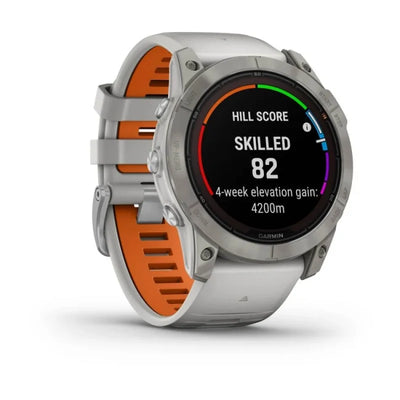 Garmin Fenix 7X Pro Sapphire Solar zegarek sportowy z wytrzymałą baterią - szary