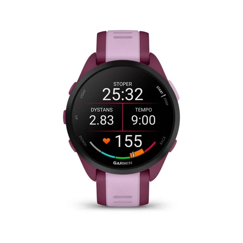 Garmin Forerunner 165 Music Berry/Lilac (różowy)