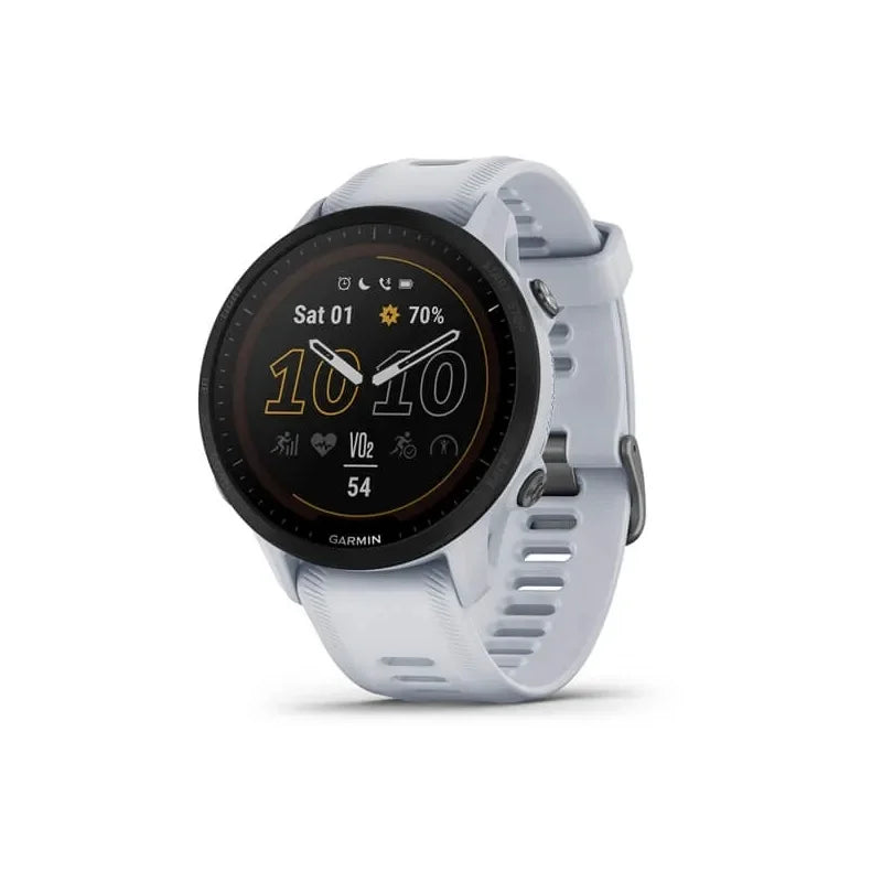 Garmin Forerunner® 955 Solar  Mleczny kwarc