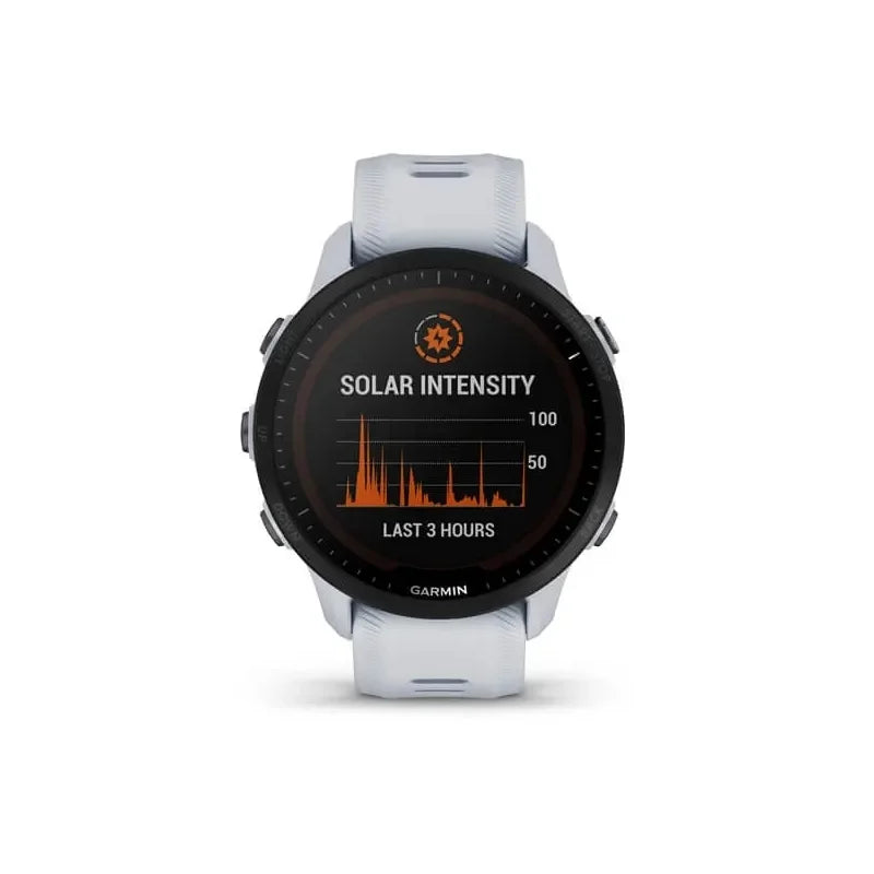 Garmin Forerunner® 955 Solar  Mleczny kwarc
