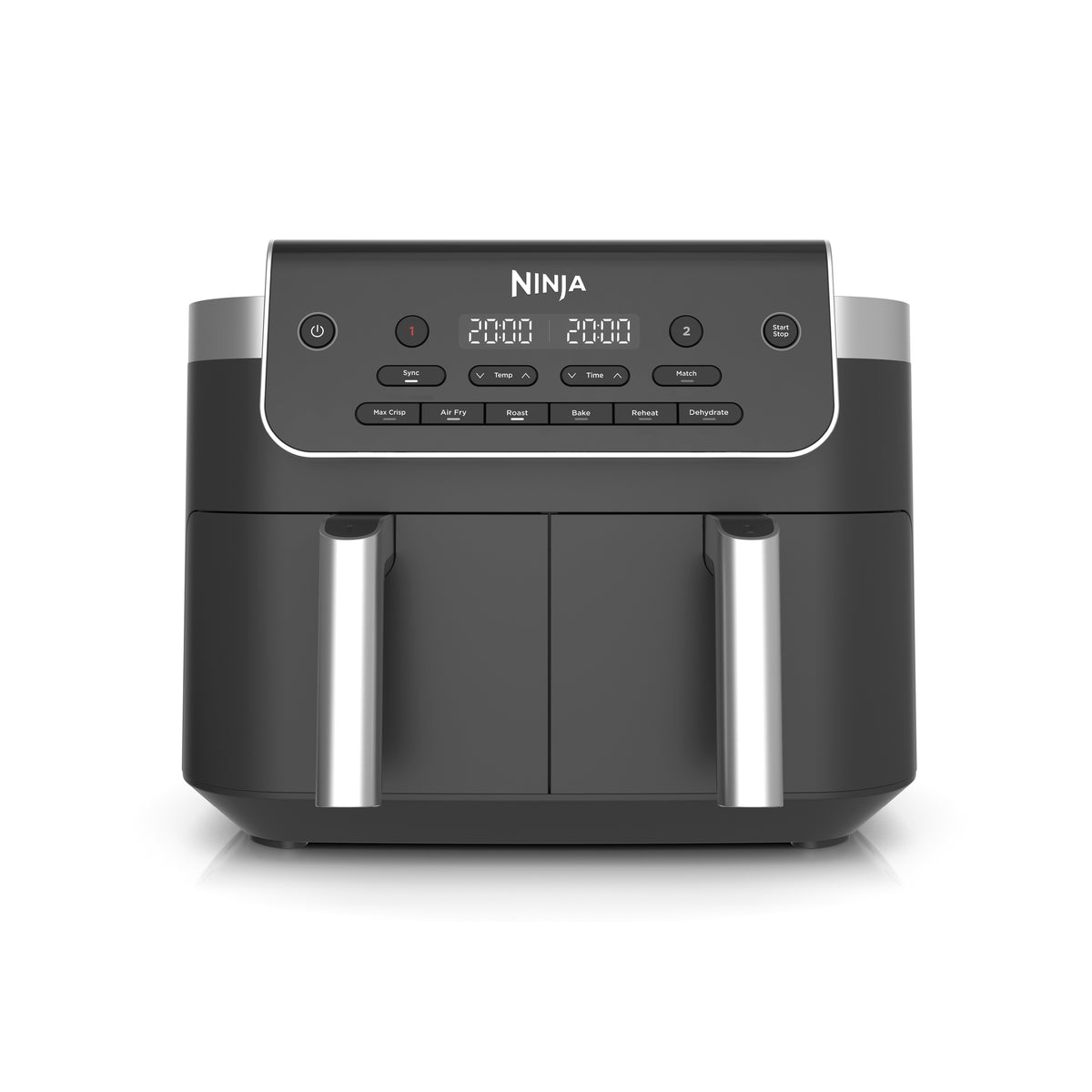 Ninja Frytkownica beztłuszczowa DZ801EU, Air Fryer 7,6 l, Ciemnoszary