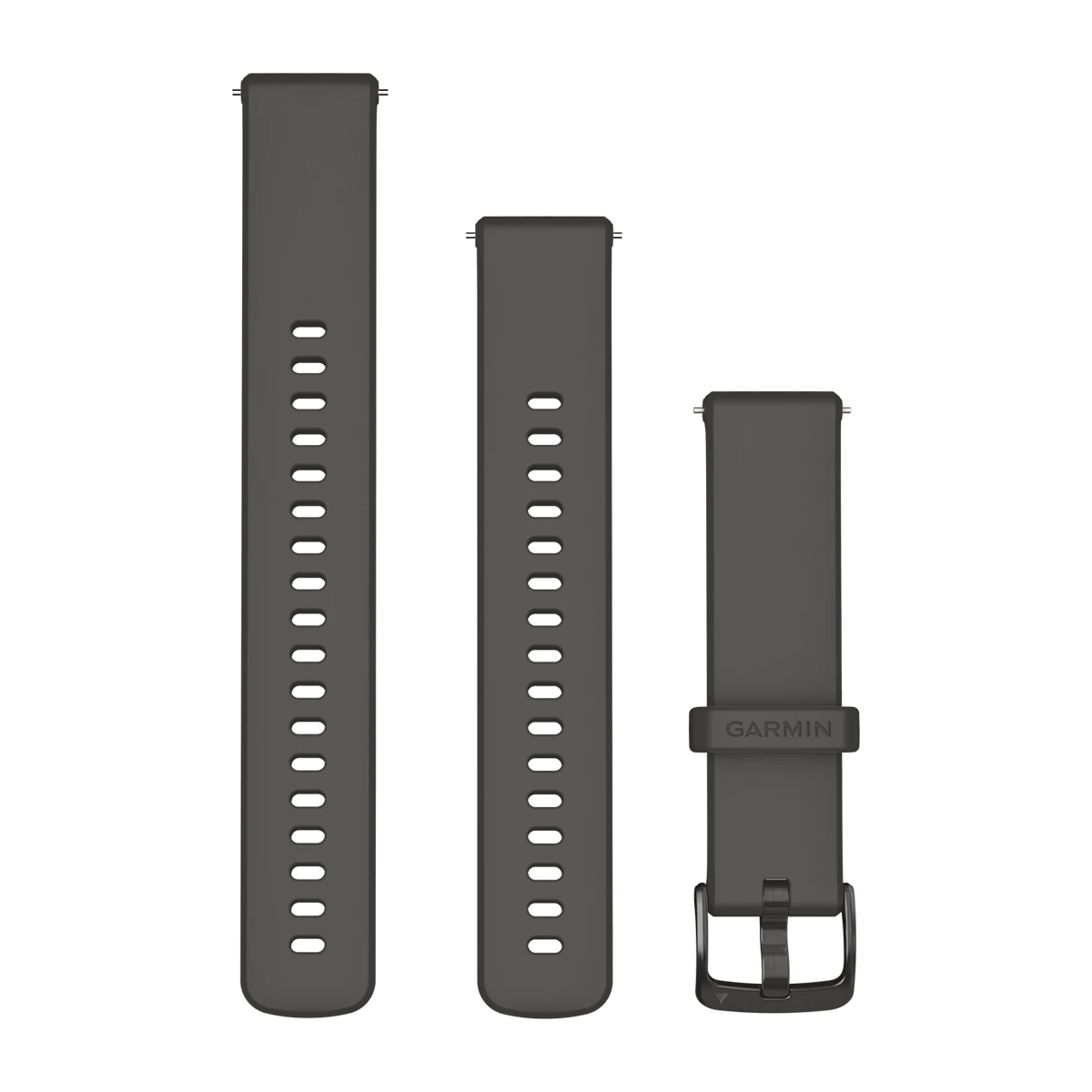 Garmin pasek silikonowy Quick Release żwirowoszary 18mm