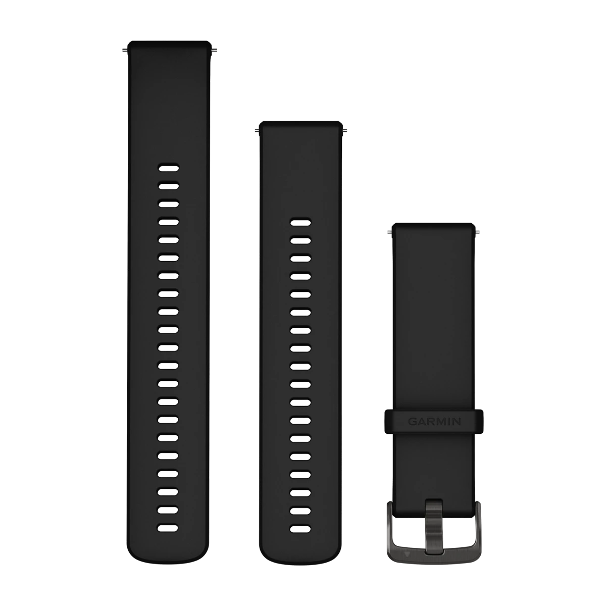 Garmin pasek silikonowy Quick Release grafitowy 22mm