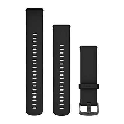 Garmin pasek silikonowy Quick Release grafitowy 22mm