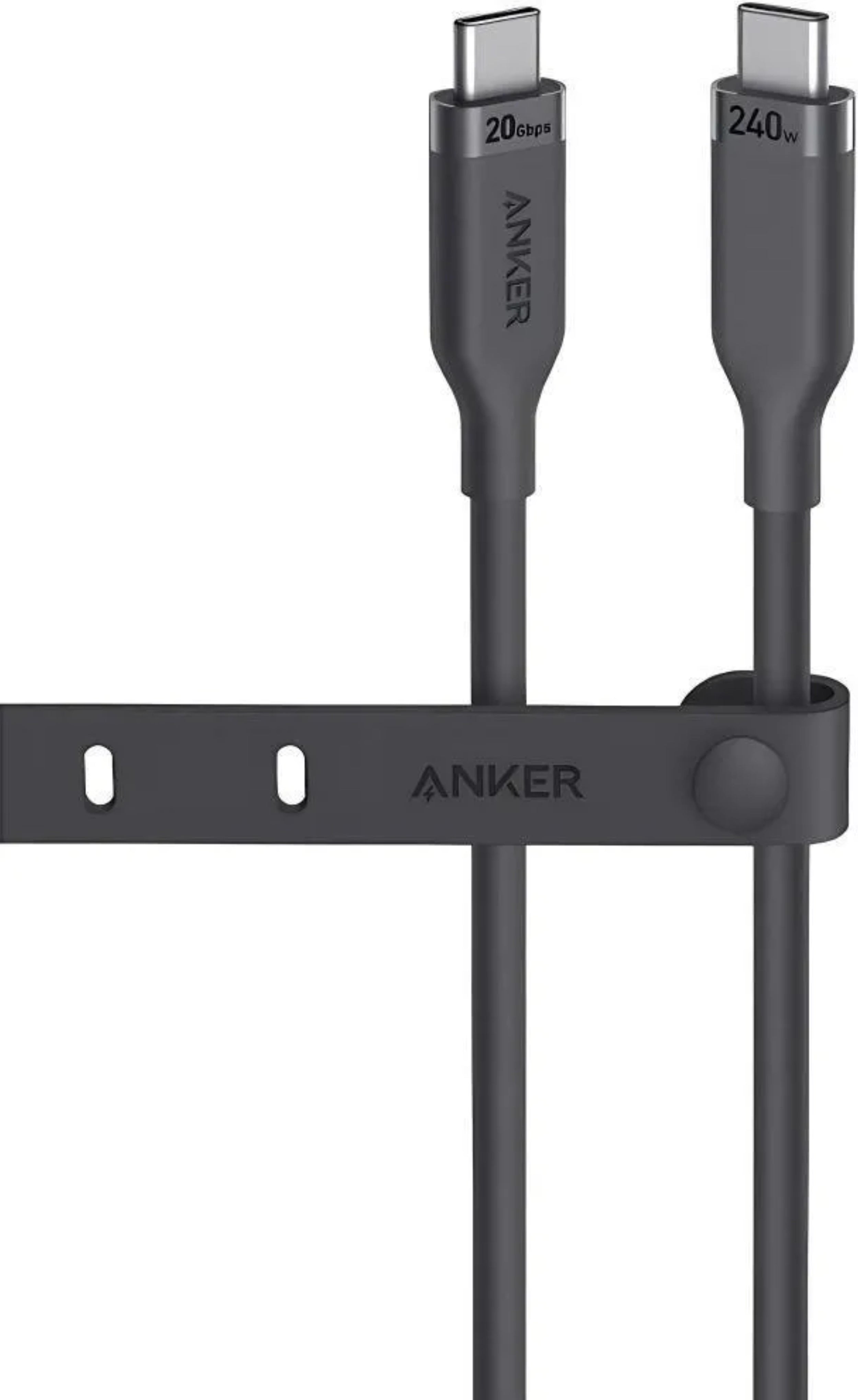 Anker Kabel 310 Bio-TPE, USB-C do USB-C, 240W, 20 Gbps, 0.9m, Czarny