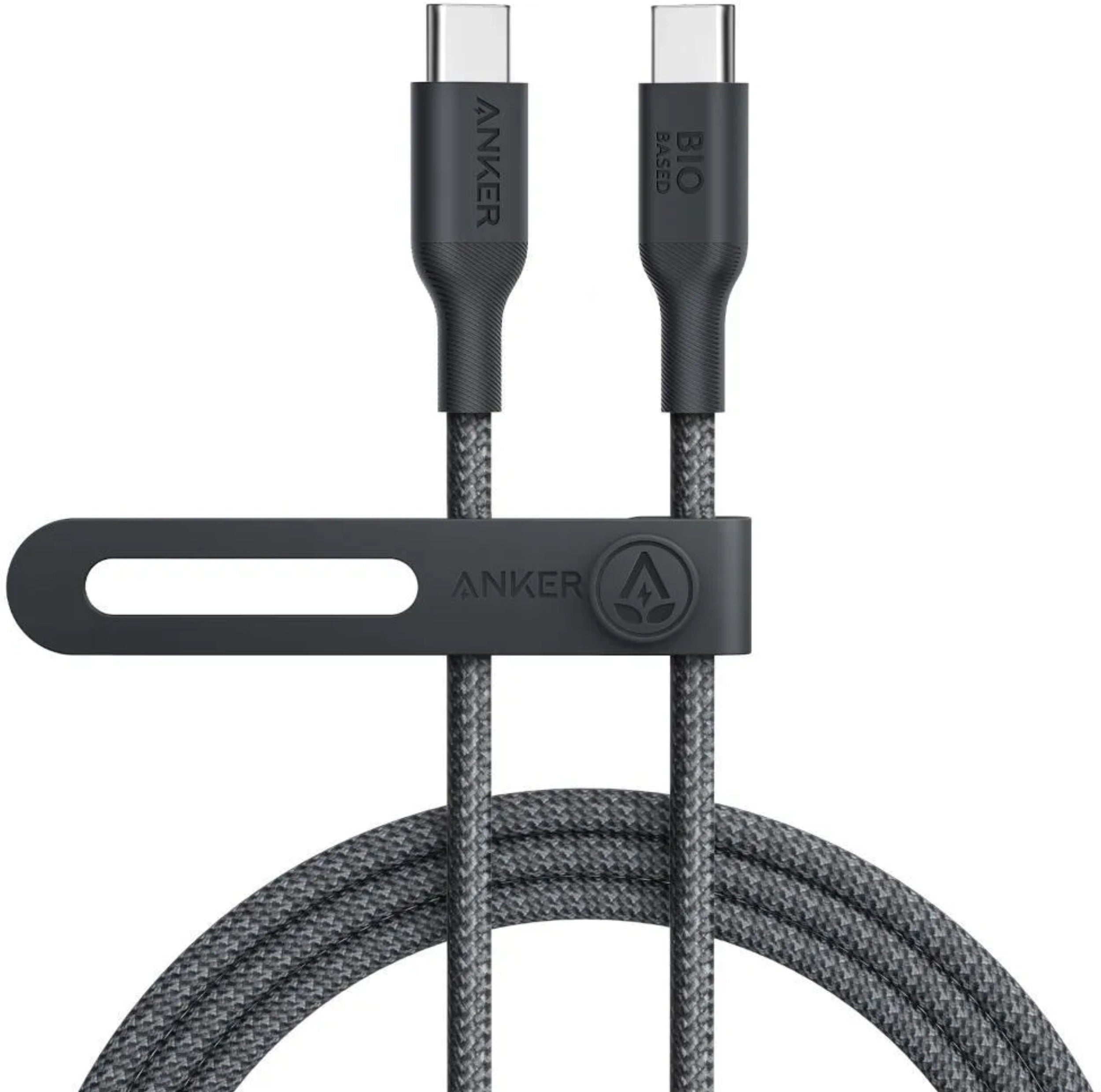 Anker Kabel 544 Bio-Nylonowy, USB-C do USB-C, 1.8m, Czarny