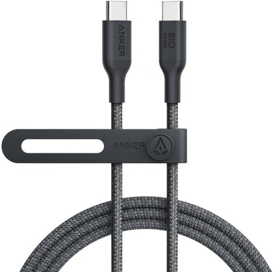 Anker Kabel 544 Bio-Nylonowy, USB-C do USB-C, 1.8m, Czarny