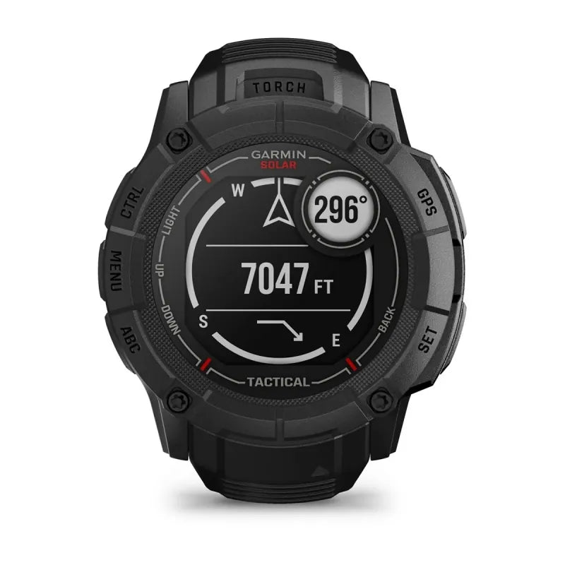 Garmin Instinct 2X Solar Tactical zegarek sportowy męski czarny