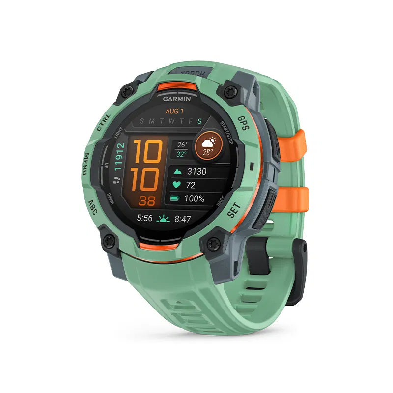 Garmin Instinct 3 – 45 mm, AMOLED  Neotropic z paskiem w kolorze Neotropic