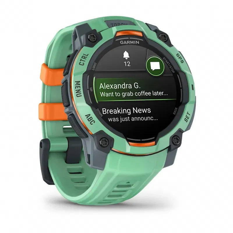 Garmin Instinct 3 – 45 mm, AMOLED  Neotropic z paskiem w kolorze Neotropic