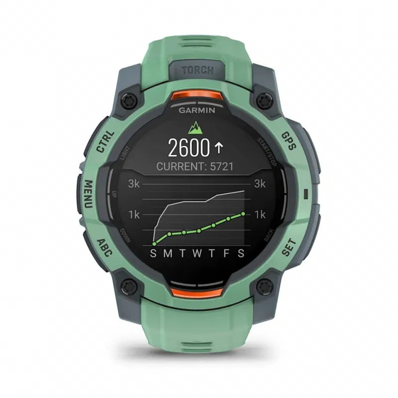 Garmin Instinct 3 – 45 mm, AMOLED  Neotropic z paskiem w kolorze Neotropic