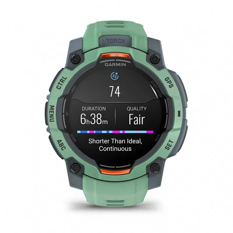 Garmin Instinct 3 – 45 mm, AMOLED  Neotropic z paskiem w kolorze Neotropic