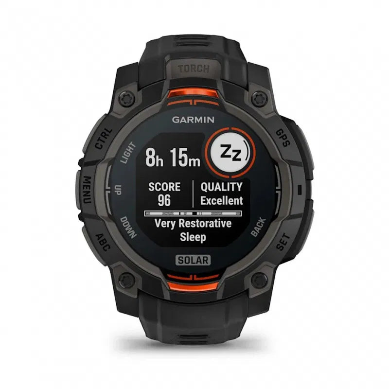 Garmin Instinct 3 – 45 mm, Solar Czarny