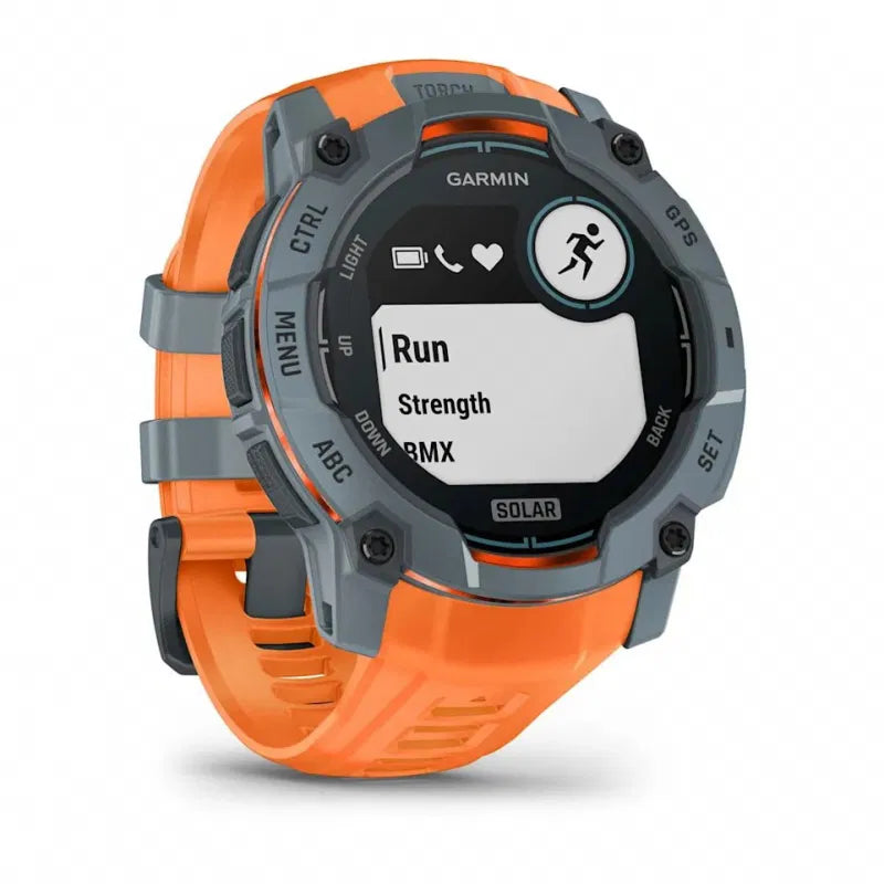 Garmin Instinct 3 – 50 mm, Solar Twilight z paskiem w kolorze Solstice