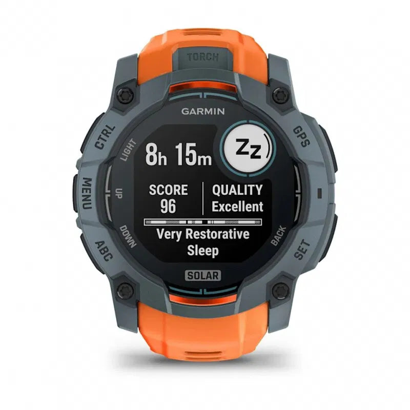 Garmin Instinct 3 – 50 mm, Solar Twilight z paskiem w kolorze Solstice