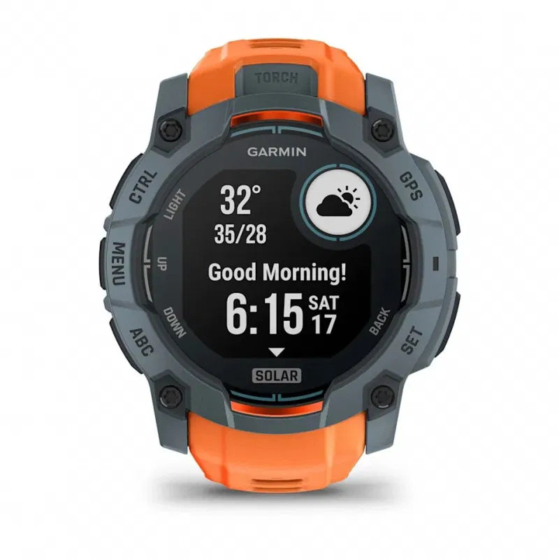 Garmin Instinct 3 – 50 mm, Solar Twilight z paskiem w kolorze Solstice