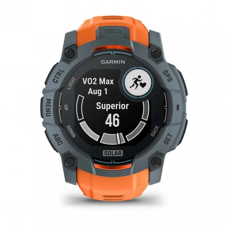 Garmin Instinct 3 – 50 mm, Solar Twilight z paskiem w kolorze Solstice