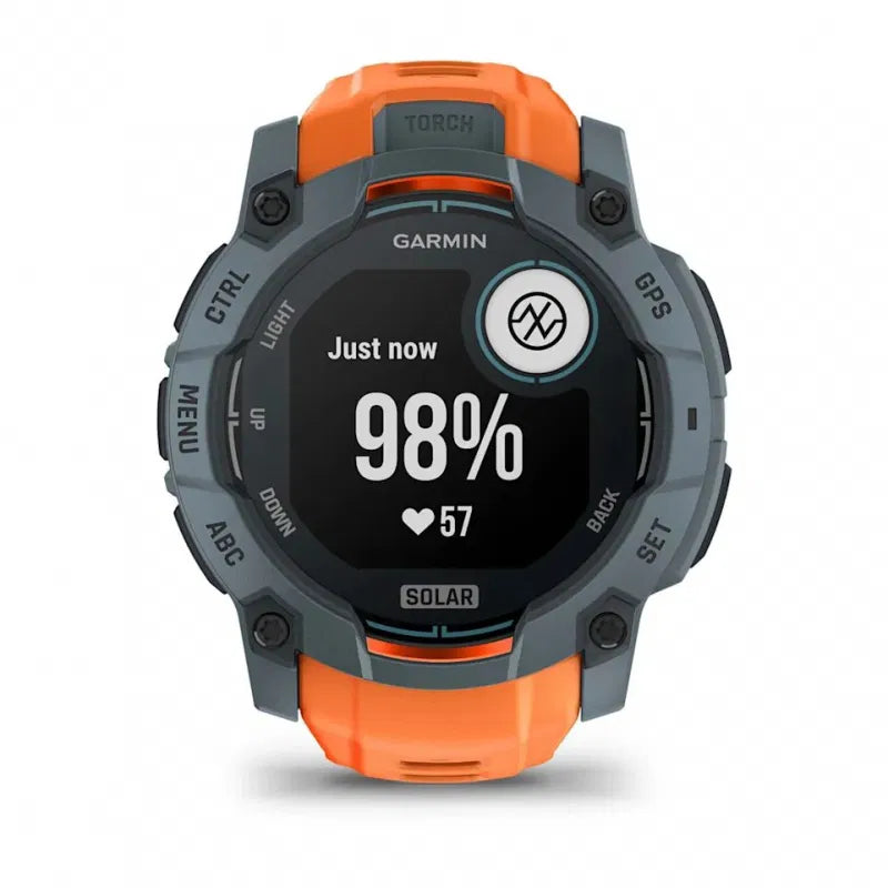 Garmin Instinct 3 – 50 mm, Solar Twilight z paskiem w kolorze Solstice