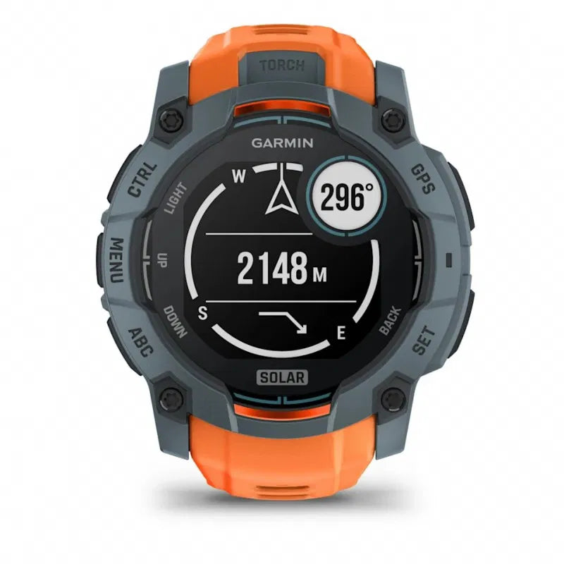 Garmin Instinct 3 – 50 mm, Solar Twilight z paskiem w kolorze Solstice