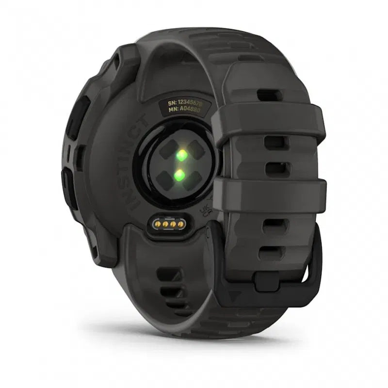 Garmin Instinct E – 40 mm Czarny z paskiem w kolorze Charcoal
