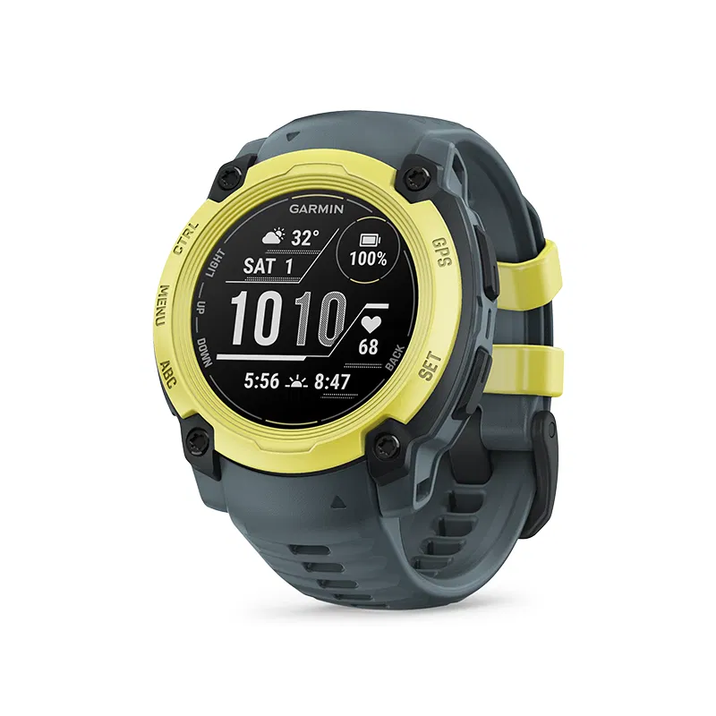 Garmin Instinct E – 40 mm Electric Lime z paskiem w kolorze Twilight