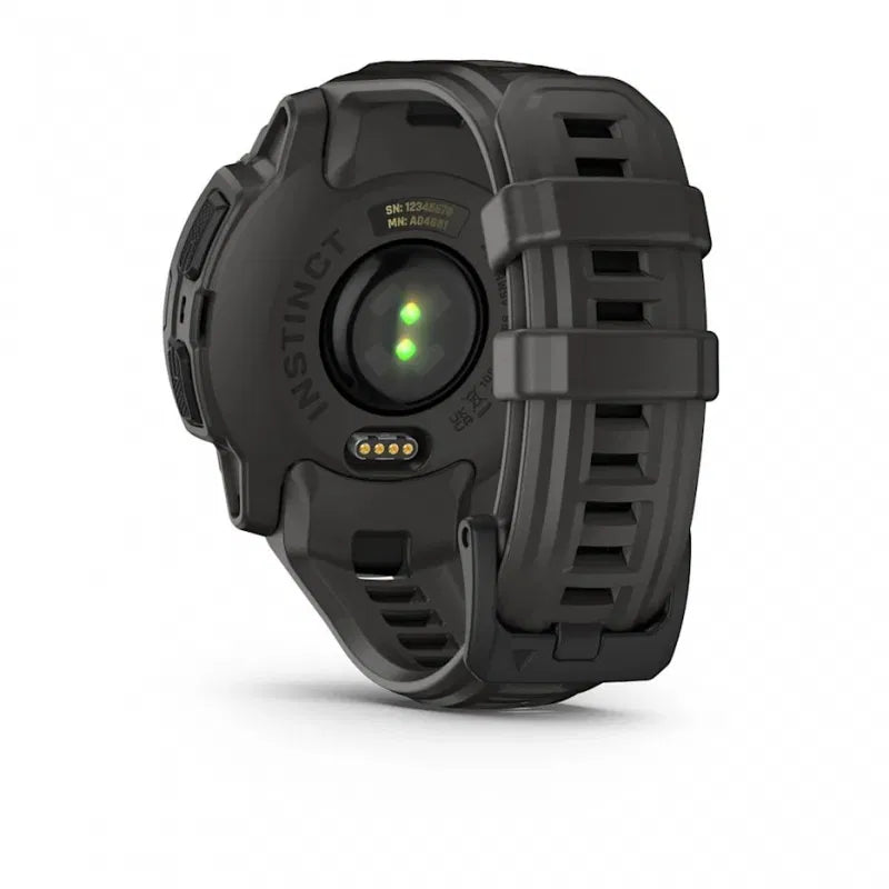 Garmin Instinct E – 45 mm Czarny z paskiem w kolorze Charcoal