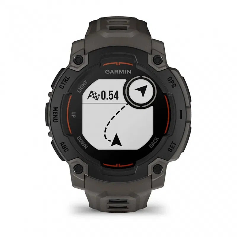 Garmin Instinct E – 45 mm Czarny z paskiem w kolorze Charcoal
