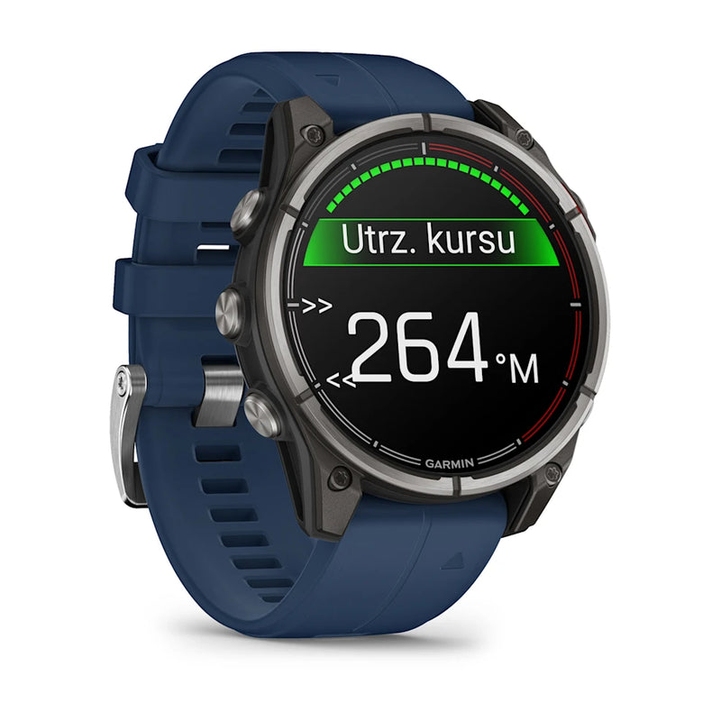 Garmin Smartwatch Quatix 8 47 mm AMOLED niebieski