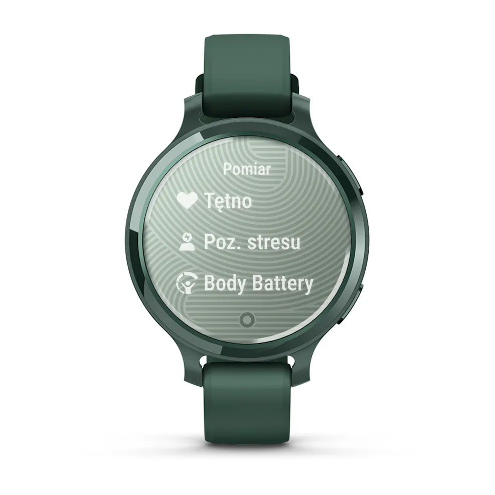 Garmin Smartwatch Lily 2 Active, Jasper Green z paskiem silikonowym w kolorze Jasper Green
