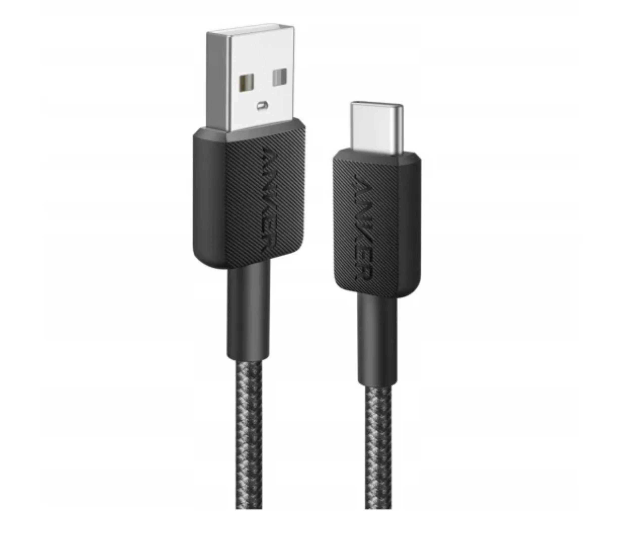 Anker Kabel 322 Pleciony, USB-A do USB-C, 1.8m, Czarny