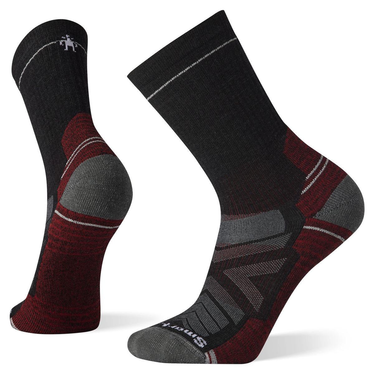 Smartwool Hike Light Cushion Crew – skarpety trekkingowe unisex, rozmiar M, Charcoal