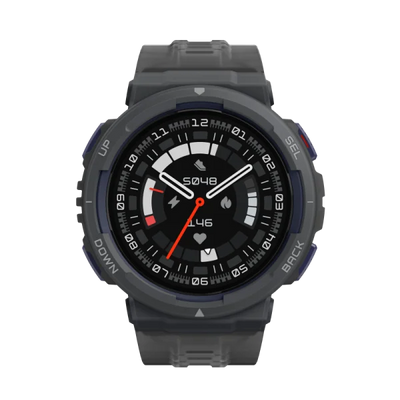 Amazfit Active Edge Midnight Pulse szary Smartwatch
