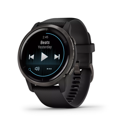 Garmin Venu® 2 zegarek sportowy męski wodoszczelny - czarny